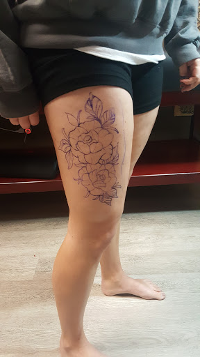 Explore mothman tattoo ideas, creative tattoo ideas in Austin, available at Platinum Ink Tattoo & Body Piercing