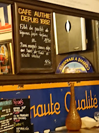 Café Authié à Toulouse menu