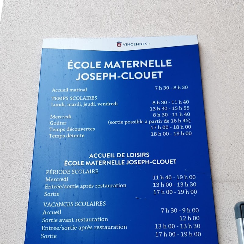 Ecole Maternelle Joseph Clouet