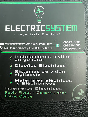 Opiniones de ELECTRIC SYSTEM en Gualaceo - Electricista