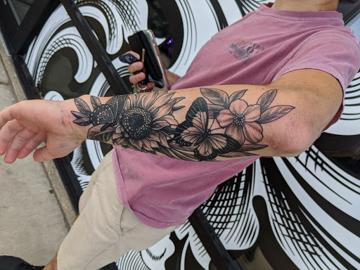 Explore deceased tattoo ideas, creative tattoo ideas in Crystal Lake, available at Monster Ink Tattoo & Piercing Studio