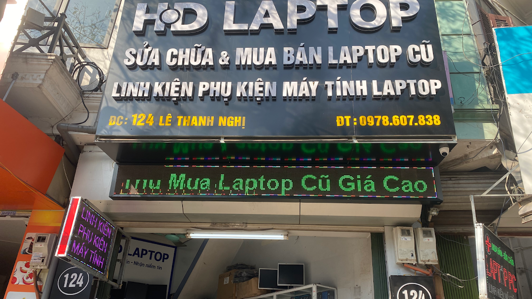 Thu mua laptop cũ giá cao nhất Hà Nội - Laptop Hoàng Dương (HD Laptop)