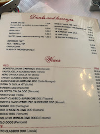Su Misura à Paris menu