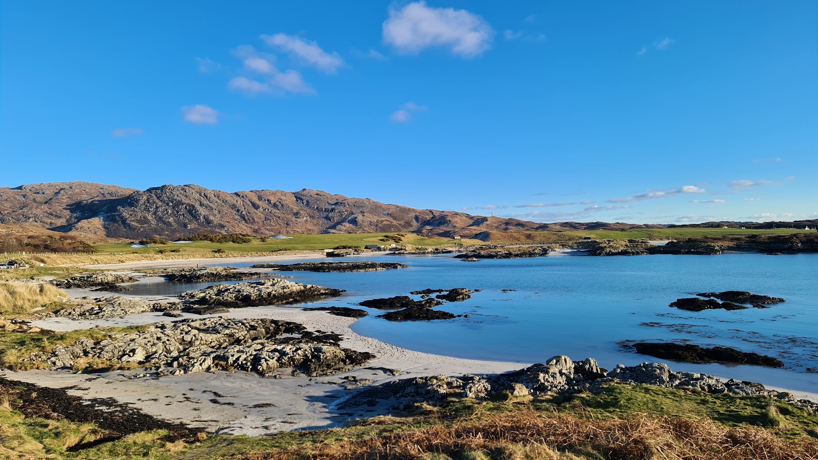 Foto av Traigh Beach med ljus sand yta