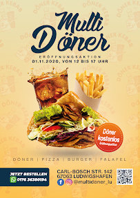 Menu du Multi Döner à Ludwigshafen