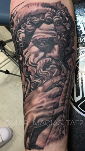 Find masonic tattoo sleeve ideas for your next unique tattoo in El Paso at Wyze Guyz Tattoo Parlor