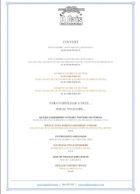 O Cais Bistro & Steak Boutique à Silves carte