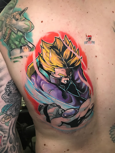 Explore mob tattoo ideas, creative tattoo ideas in Atlanta, available at Golden Anchor Tattoo