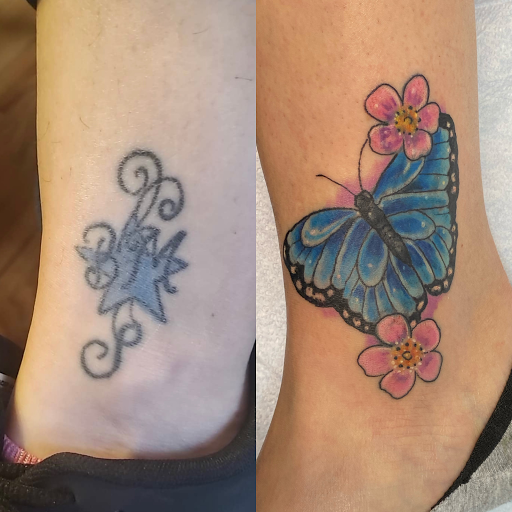 Explore da vinci tattoo ideas, creative tattoo ideas in Aurora, available at Ronin Tattoo Studio INC