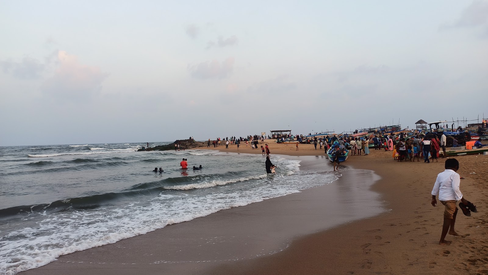 Foto di Kovalam Beach - luogo popolare tra gli intenditori del relax