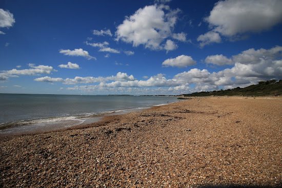 Highcliffe beach