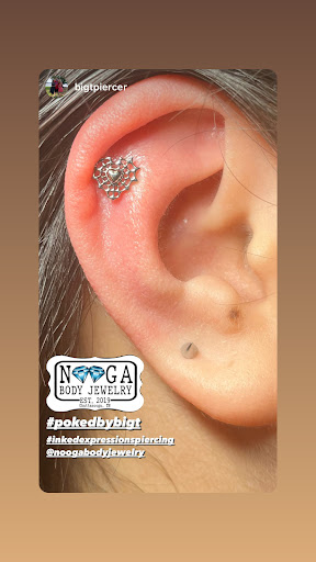 Find baby girl tattoo ideas for your next unique tattoo in Chattanooga at Nooga Body Jewelry