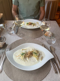 Ravioli du Restaurant gastronomique Le Dauphin à Le Breuil-en-Auge - n°6