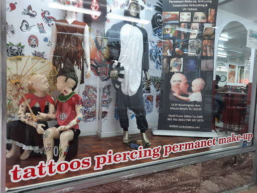 Tattoo Shop «Lucky Tattoo», reviews and photos, 1639 Washington Ave, Miami Beach, FL 33139, USA