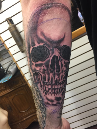 Explore capricorn sign tattoo ideas, creative tattoo ideas in Eureka Springs, available at Sailors Luck Tattoo