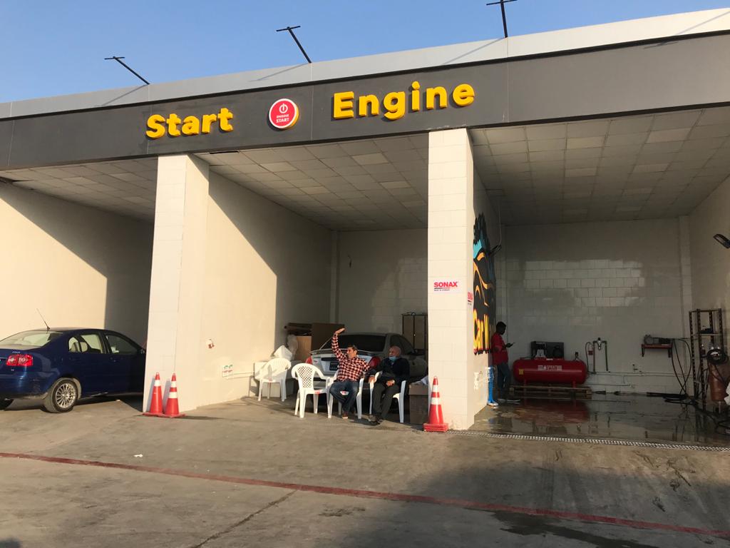 Start Engine Car wash & Fix tiers