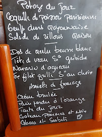 Restaurant français L'Auberge du Pont à Savonnières - menu / carte