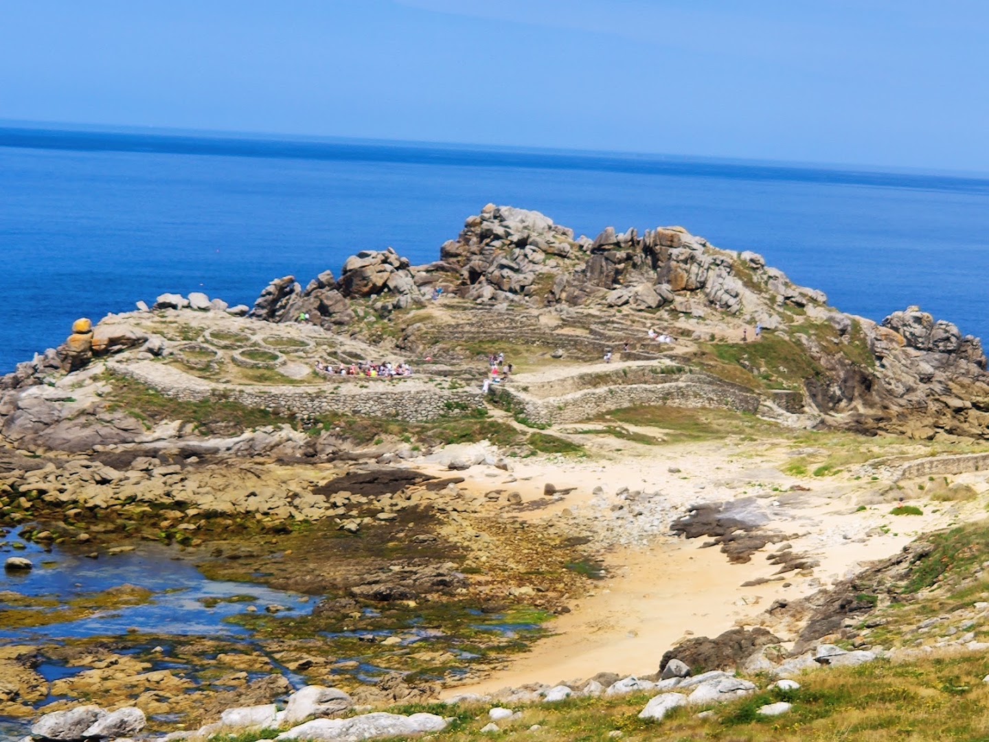 Castro de Baroña. Poboado castrexo