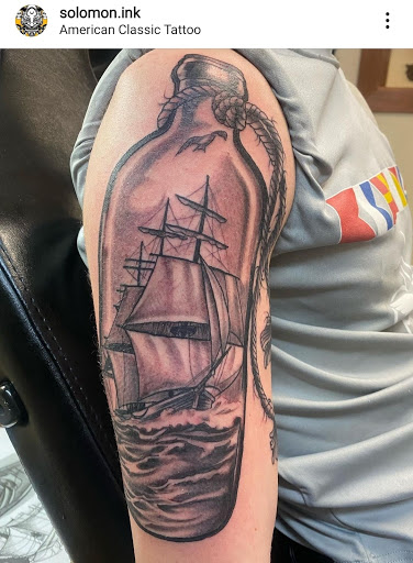 Explore ring tattoo cover up ideas, creative tattoo ideas in Newport News, available at American Classic Tattoo