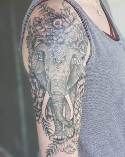 Explore chest tattoo male ideas, creative tattoo ideas in Molalla, available at Back40Tattoo