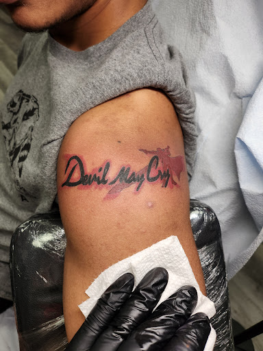 Explore magic tattoo ideas, creative tattoo ideas in Charleston Afb, available at American Tattoo Society of Joint-Base Charleston