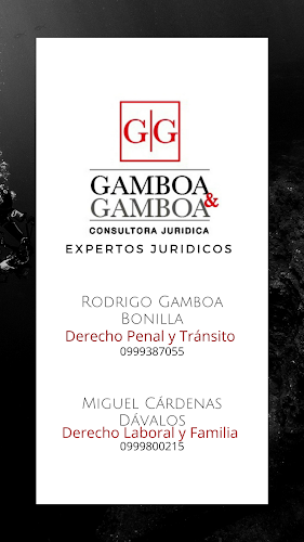 Opiniones de Consultora Jurídica "Gamboa & Gamboa" en Ambato - Abogado