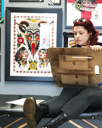 Explore damaged tattoo ideas, creative tattoo ideas in Wilmington, available at Lost Harbor Tattoo