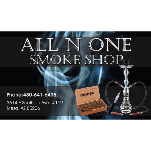 Tobacco Shop «All n One Smoke Shop», reviews and photos, 3614 E Southern Ave #109, Mesa, AZ 85206, USA