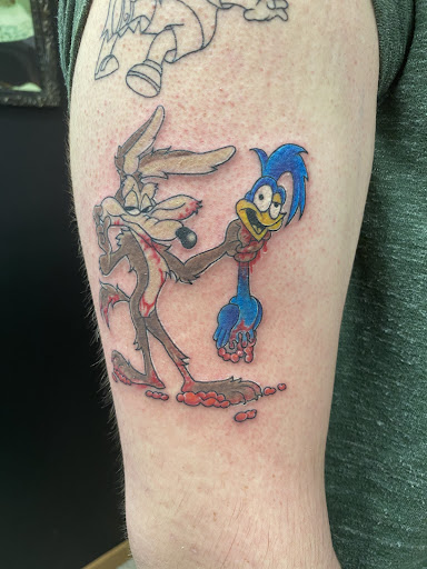 Explore half sleeve family tattoo ideas, creative tattoo ideas in Latrobe, available at Bonded by Ink