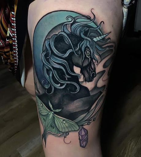 Explore tomahawk tattoo ideas, creative tattoo ideas in North Berwick, available at Skull and Snake Tattoo Studio Art Gallery