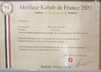 Menu / carte de Kebab Cinq Etoiles à Nancy