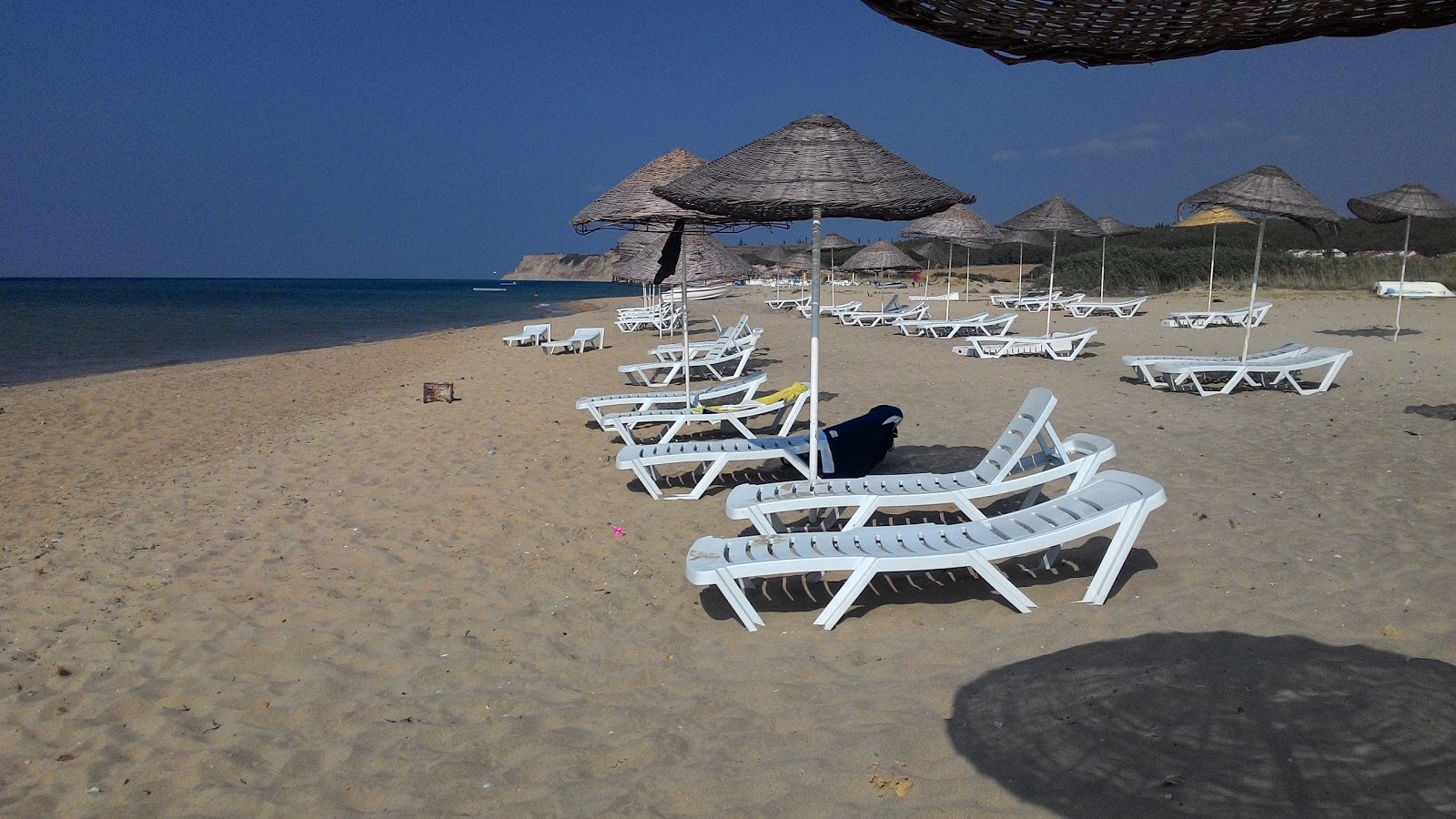 Photo de Gulcavus vllage beach avec plage spacieuse
