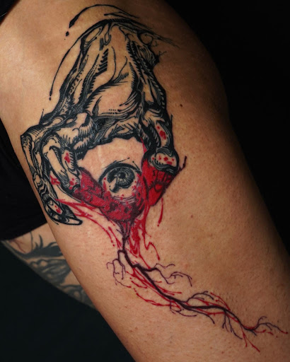 Explore peru tattoo ideas, creative tattoo ideas in New York, available at Red Baron Ink Tattoo and Piercing