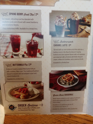 American Restaurant «Cracker Barrel Old Country Store», reviews and photos, 16 Nashua Rd, Londonderry, NH 03053, USA