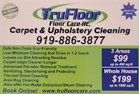 TruFloor Floor Care LLC, Carpet and Upholstery Cleaning, Whole House $199 up to 1000sqft. - Photo 4 - Car repair in Creedmoor, NC, Durham