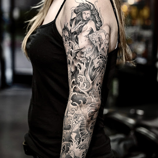 Explore antler tattoo ideas, creative tattoo ideas in San Diego, available at SD Tattoo