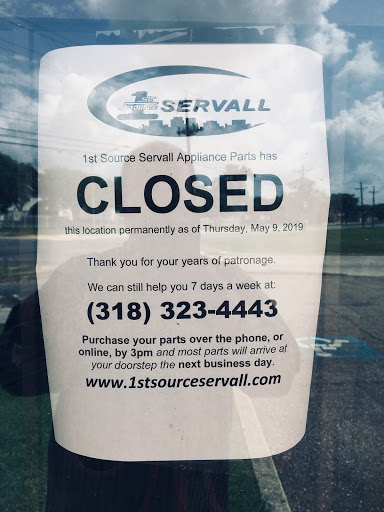 Appliance Parts Supplier «1st Source Servall Appliance Parts», reviews and photos, 2322 Lobdell Blvd, Baton Rouge, LA 70806, USA