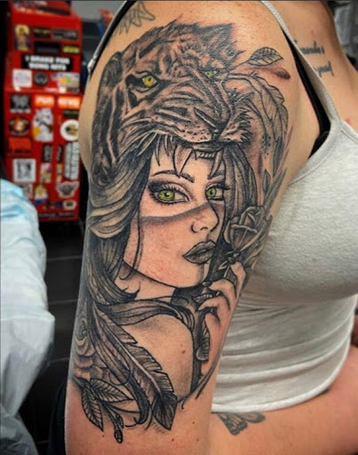 Explore mother and daughter matching tattoos ideas, creative tattoo ideas in Massapequa, available at Crimson culture