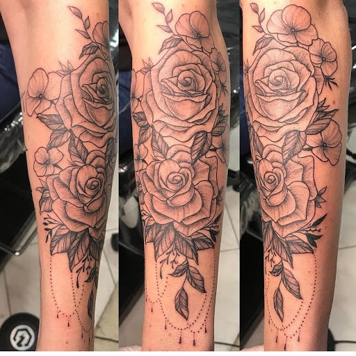 Explore head tattoo ideas male, creative tattoo ideas in Schaumburg, available at Atmosphere Tattoo Gallery - Schaumburg