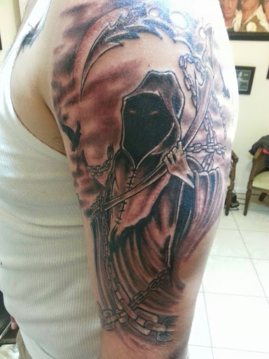 Explore different tattoo ideas for men, creative tattoo ideas in Brunswick, available at Street Life Tattoos