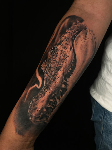 Find feminine skull tattoo ideas for your next unique tattoo in Bossier City at Hand Forged Tattoo - Bossier City