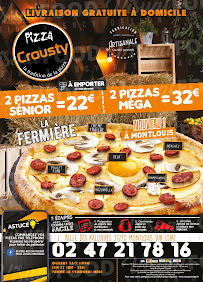 Menu / carte de PIZZA CROUSTY MONTLOUIS à Montlouis-sur-Loire