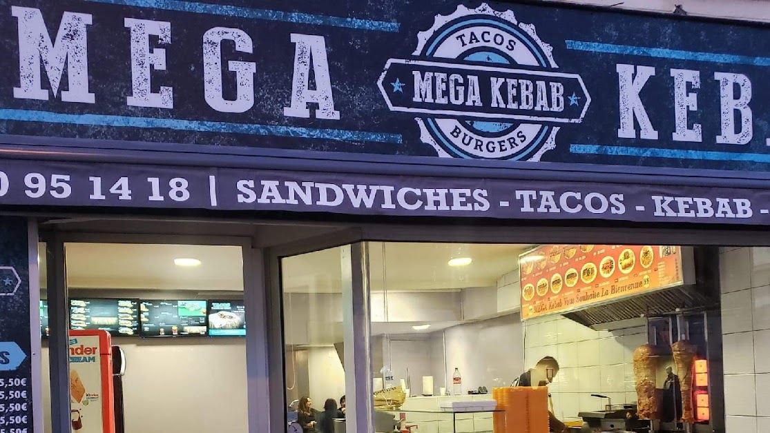 Mega Kebab Equeurdreville à Cherbourg-en-Cotentin (Manche 50)