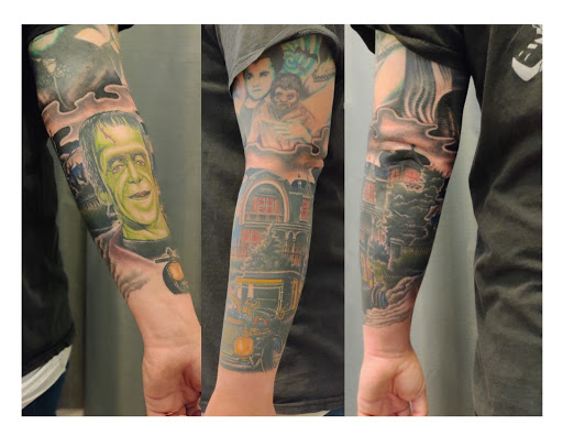 Explore powerpuff girl tattoo ideas, creative tattoo ideas in Hebron, available at Explosive Ink Tattoo