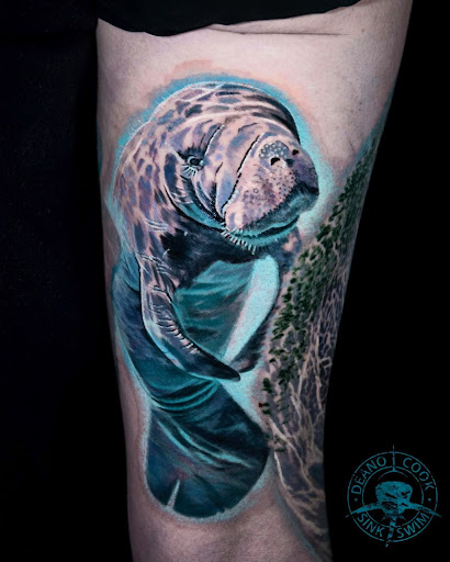 Explore magical tattoo ideas, creative tattoo ideas in Marietta, available at Sink or Swim Studio and Gallery