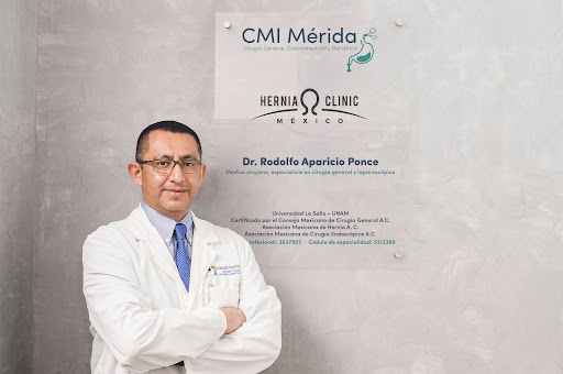 Dr. Rodolfo Aparicio Ponce, Cirujanos en Mérida. Surgeon in Merida.