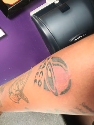 Explore cool neck tattoo ideas, creative tattoo ideas in Ambler, available at Tattoo GalaxyAmbler Piercing & Custom Tattoos