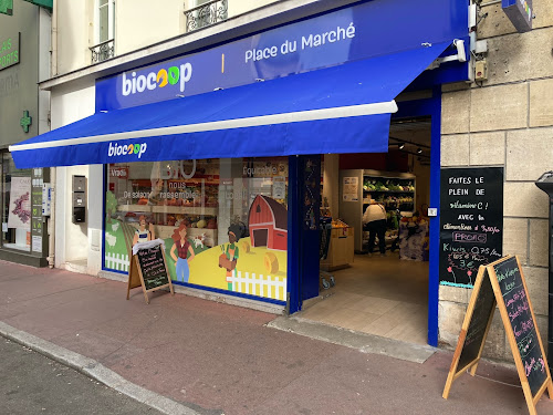 Magasin d'alimentation bio Biocoop Place du marché - Levallois Perret Levallois-Perret