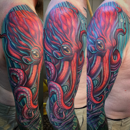 Explore matching tattoo ideas for father and son, creative tattoo ideas in San Diego, available at Remington Tattoo Parlor