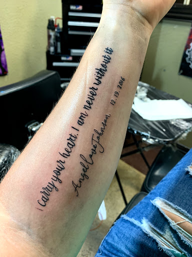 Explore hand mens tattoo ideas, creative tattoo ideas in Dallas, available at Controversy Ink Tattoo Studio